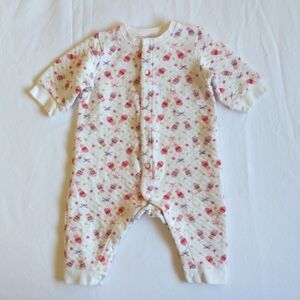 adorable quilted winter theme snap sleeper pajamas jumpsuit 3 months baby girl